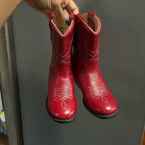 Red Cowgirl boots